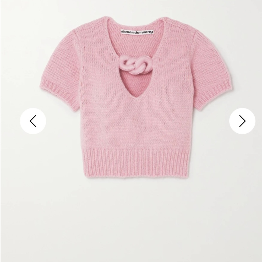 Alexander Wang Blush Knit Sweater **worn once